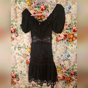 Free People Cruel Intentions Mini dress size 0 in black